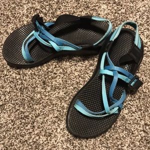 Blue/Baby blue Chacos Z/X1